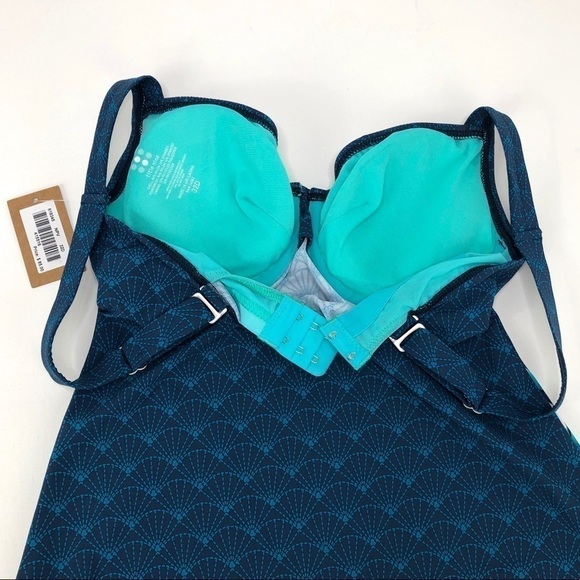 TITLE NINE BODACIOUS TANKINI TOP MOMIJI 32D NWT - Picture 4 of 10